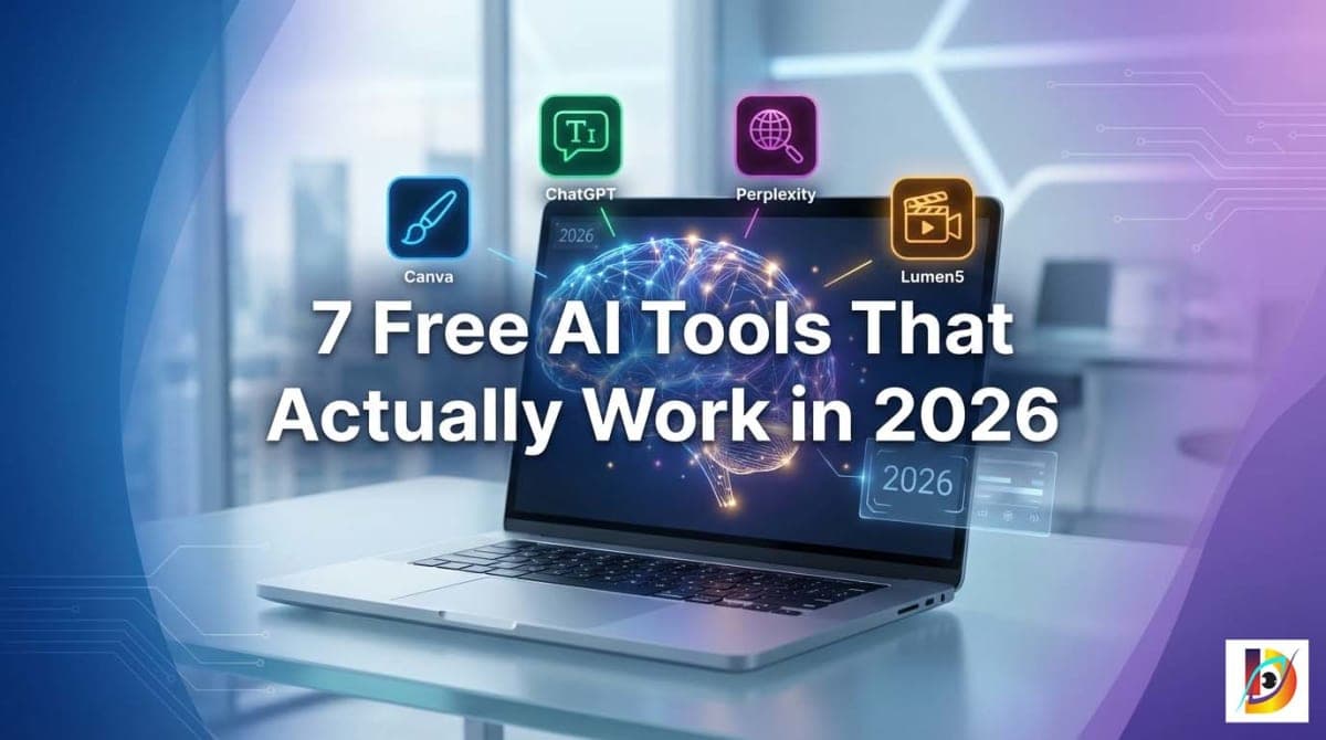 7 Best Free AI Tools in 2026 (Tested — No Credit Card Required)