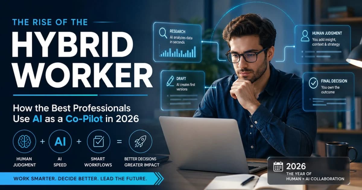 How to Be a Hybrid Worker in 2026: Use AI as Your Co-Pilot